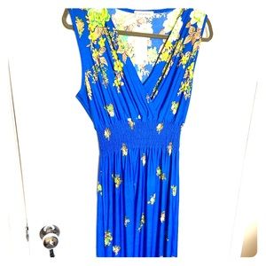 Jon & Anna Stunning Royal Blue Maxi Dress